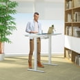 thumbnail image 4 of Gymax 48'' x 30'' Universal Tabletop for Standard & Standing Desk Frame White, 4 of 10