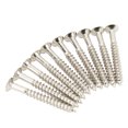 thumbnail image 3 of Guitar Neck Mounting Screws, Guitar Neckplate Mounting Screw Hard Wearing Rust Proof Stainless Steel  For Assembly, 3 of 8