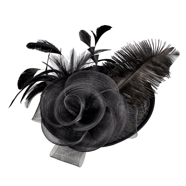 mmirethe Lady Fascinators Hat Adding Touch Of Glamour To Any Occasion Large Variety black 1Set