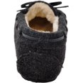 thumbnail image 3 of Minnetonka Womens Cally Slipper - Black - 7 M US, 3 of 7