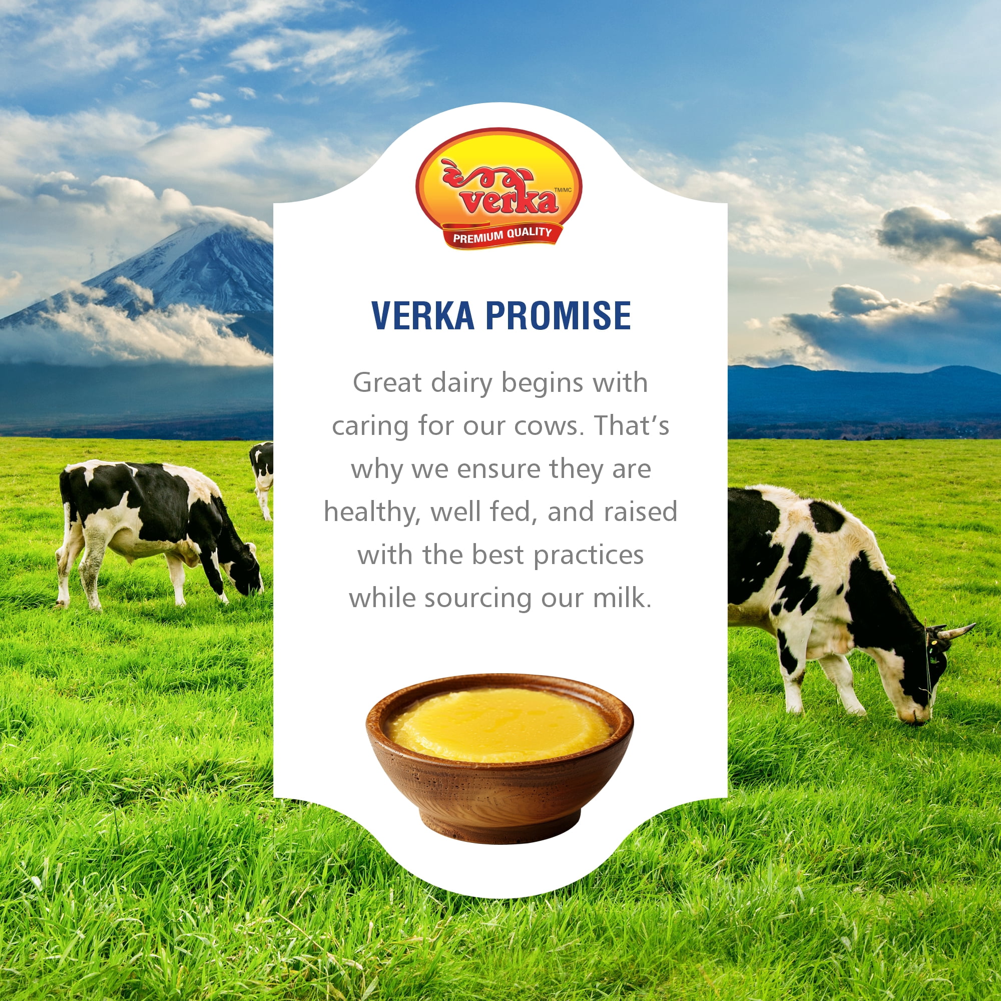 Beurre clarifié Verka, 800g