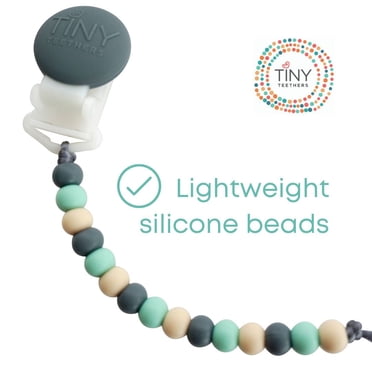 Attache-sucette avec pince Tiny Teethers pour les nourrissons