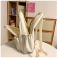 thumbnail image 4 of Cute Blue Backpack for School Girls & Women - Lightweight Nylon Travel Daypack, Casual Bookbag, 4 of 5