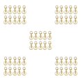 thumbnail image 2 of Maytalsory 10pcs Metal Carabiners Lobster Claw For Keychain - Strong And Functional Accessories For Easy Key gold 5Set, 2 of 6