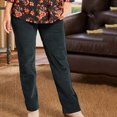 thumbnail image 1 of XZNGL Womens Solid Pocket Corduroy Pants, 1 of 1