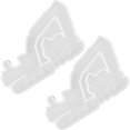 thumbnail image 3 of 2 Pcs Moules de Charme pour Excavatrice Porte-Clés de Pâques Moule Pendentif en Forme d'Excavatrice, 3 of 8