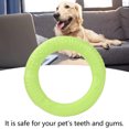 thumbnail image 4 of Dog Flying Ring Toy, Bright Color Pet Pull Ring Small  For Outdoor Green,Red,Orange, 4 of 8