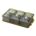 thumbnail image 2 of jifeng Divided Serving Dishes Appetizer Tray Snack Platter for Chocolate Nuts Chips C, 2 of 9