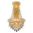 thumbnail image 1 of Elegant Lighting Primo 18" 4-Light Crystal Wall Sconce Gold Finish, 1 of 3