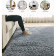 thumbnail image 2 of Tapis Shag Modernes Tapis Shaggy Antidérapant Tapis de Chambre Tapis de Sol, 2 of 8