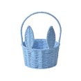 thumbnail image 1 of Lksixu Easter Baskets for Kids, Small Rattan Woven Easter Bunny Basket with Handle, Portable Lightweight Easter Eggs Hunting Basket Rustic Farmhouse Decorative Flower Basket Spring Decor for Home, 1 of 9