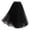 Black, variant on Fgnfyis Women's Tulle Skirt Mid Length Elastic High Waist Pleated A Line Pommel Skirt Women's Skirts Black S