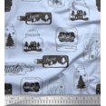 thumbnail image 1 of Soimoi Rayon Fabric Tree,Jar & Bottle Vintage Print Sewing Fabric Yard 42 Inch Wide, 1 of 3