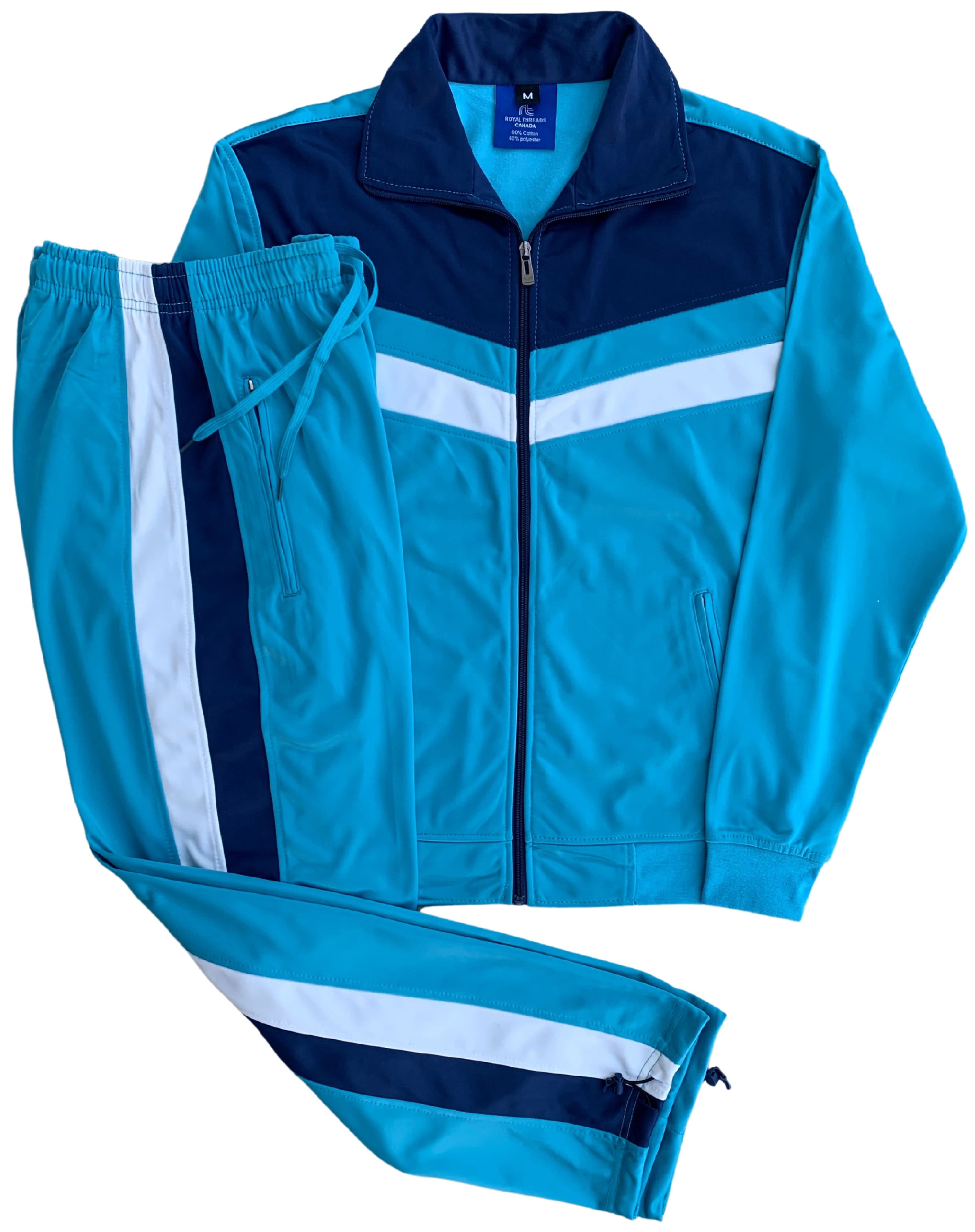 Men's RT Glad Active Jogging Track Jacket & Track Pants Outfit Suit