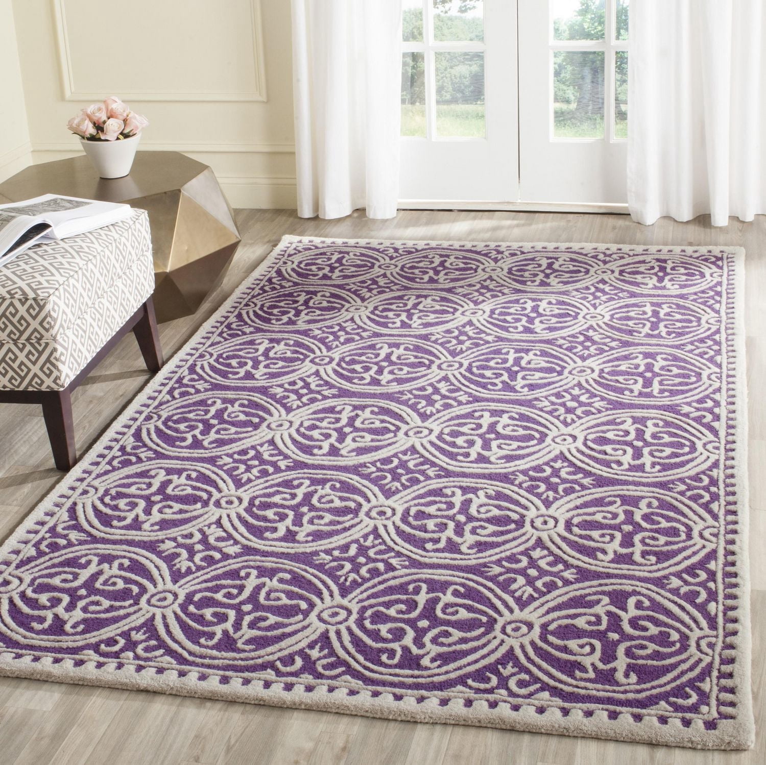 SAFAVIEH Cambridge Leslie Tapis Géométrique