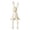 C, variante sur TIELUTT Lapins Assis Or Lapin Assis pour Étagère Artisanat Figurine Lapin Doré Animal Ornement de Noël Pack Ensemble d'Ornements Incassables Ornement Hippopotame Ornement Enseignant