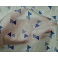 thumbnail image 4 of oneOone Silk Tabby Fabric Triangle Geometric Printed Fabric 1 Yard 42 Inch Wide, 4 of 4