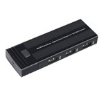 New M.2 Solid State Drive Box NVME Computer External 10Gbps Removable SSD Box USB3.2,1 * SSD enclosure,Black