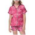thumbnail image 2 of WEAIXIMIUNG Kid DIY Hand Painted Homewear Set Colouring Pajama Sets For And Girl Can Play With And Wea 120, 2 of 5