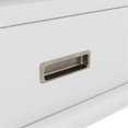thumbnail image 3 of Simpli Home Draper Solid Hardood 64 " x 35 " Mid-Century Modern Bookcase and Storage Unit in White, 3 of 6