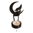 thumbnail image 4 of Youkk Iron Made Candle Holders With Exquisite Craft For Halloween Decoration Chilling Candlestick L 1Set, 4 of 6