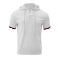 thumbnail image 4 of Birdeem Chemise pour Hommes, Manches Courtes, à Capuche, Décontractée, Sportive, 4 of 12