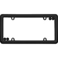 thumbnail image 1 of Cruiser Accessories, cadre nouveau noir avec bouchons pour plaque d’immatriculation, 1 of 3