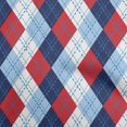 thumbnail image 1 of oneOone Georgette Viscose Red Fabric Check Argyle Sewing Craft Projects Fabric Prints By Yard 42 Inch Wide, 1 of 4