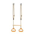 thumbnail image 4 of Lipstore Barre de Trapèze Stable Robuste Balançoire Portable pour Usage Intérieur Extérieur Gym à Domicile Orange, 4 of 8