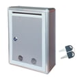 thumbnail image 3 of jifeng Suggestion Box Ballot Box Storage Container Metal Tip Money Box Charity Collection Donation Box for Bar School Voting Ballots Large, 3 of 9
