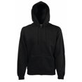 thumbnail image 2 of Fruit Of The Loom Mens Zip Through Hooded Sweatshirt / Hoodie, 2 of 3