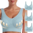 thumbnail image 2 of Birdeem 3 Pcs Soutien-Gorge Confortable Sans Armature Respirant pour Femmes, 2 of 12