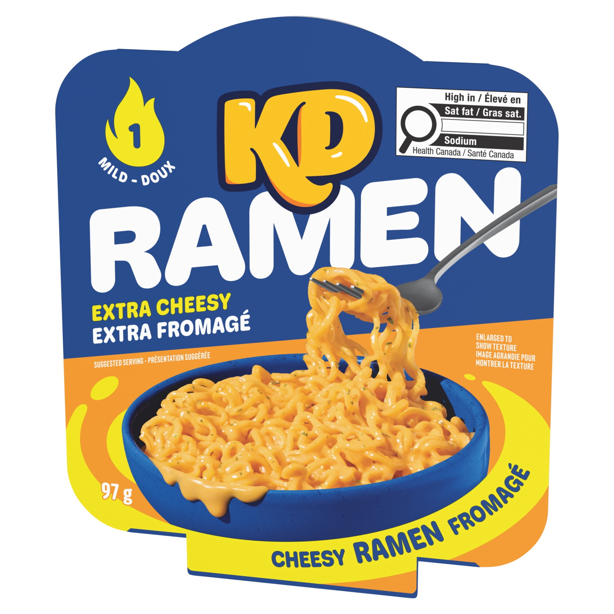 Kd Bol De Ramen Extra Fromagé, 97 G