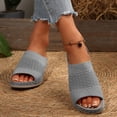 thumbnail image 3 of Wedge Orthopedic Slides Sandals for Women Plantar Fasciitis Comfortable Arch Support Walking Work Slip on, 3 of 6