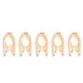 thumbnail image 1 of Qaailabf Travel Folding Clothes Hangers 5pc, Portable Retractable Drying Rack, Space Saving, Non-Slip, for Travel, Camping, Home, Foldable Design Extends to 15.7 Inches, 1 of 6