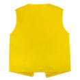 thumbnail image 4 of TOPTIE Kid Volunteer No-Button Child Vest Waistcoat Party Vests 5 Packs-Yellow-L, 4 of 5