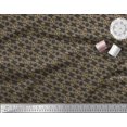 thumbnail image 2 of Soimoi Cotton Duck Fabric Filigree Damask Print Fabric by The Yard 56 Inch Wide, 2 of 3