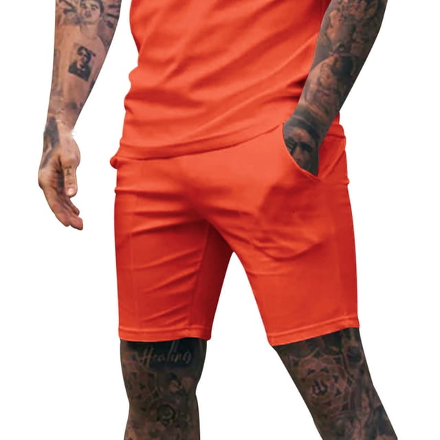 Mens Everyday Shorts Mens Work Cargo Shorts Mens Casual Shorts Cotton Drawstring Summer Beach Stretch Golf Shorts Lightweight Running Workout Quick Dry Pants