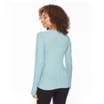 thumbnail image 3 of Athletic Works Women's Long Sleeve Seamless Tee, 3 of 6