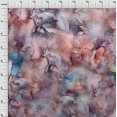 thumbnail image 4 of oneOone Rayon Dusty Rose Fabric Abstract Floral Sewing Material Print Fabric By The Yard 56 Inch Wide, 4 of 4