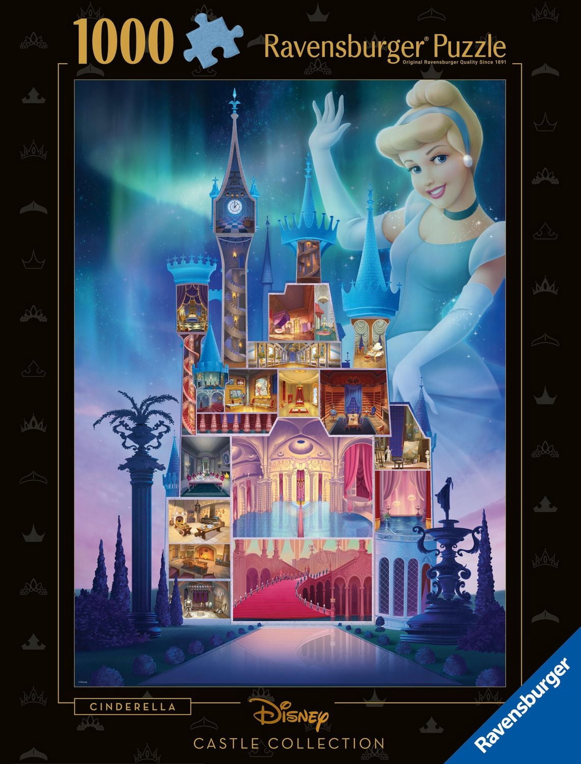 Casse-tête Ravensburger Châteaux Disney : Cendrillon