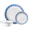 thumbnail image 1 of Corelle® Cobalt Circles Dinnerware Set 12pc, 1 of 2