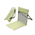 thumbnail image 3 of S SERENABLE Floor Chair with Back Support Camping Chair for Traveling Garden Backpacking Green, 3 of 9
