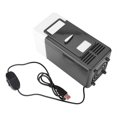 thumbnail image 1 of LEEYNEER USB Mini Refrigerator  Hot And Cold-use Refrigeration And Heating Small Refrigerator  Pharmaceuticals And Cosmetics Refrigeration Refrigerator, 1 of 4