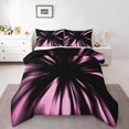 thumbnail image 2 of Erosebridal Girls Abstract Bedding Toddler Comforter Set, Neon Geometry Down Comforter, Modern Fishion Stripe Decor, Reversible, 2 of 7