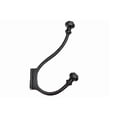 thumbnail image 1 of Classic Double Iron Wall Hook (Gun Metal) - Set of 2, 1 of 2