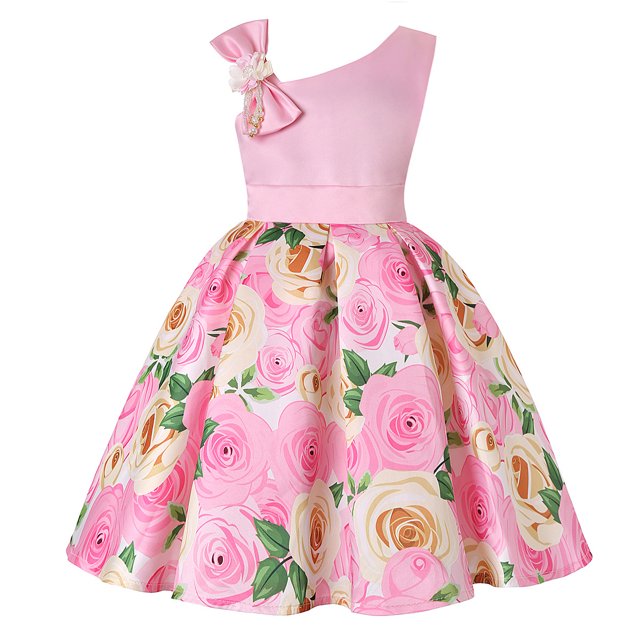 Robes pour Filles Robe de Demoiselle d'Honneur Robe de Mariage Robes Élégantes pour Fête