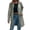 RYE1-Gray, variant on Brqkzdu Long Raincoats for Women Waterproof Lightweight Rain Jacket with Hood Snap Button Windbreaker Active Outdoor Trench Coat
