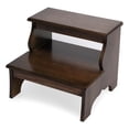 thumbnail image 1 of Butler Specialty Company Melrose Wood Step Stool - Brown, 1 of 5