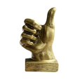 thumbnail image 1 of Gesture Finger Model Home Decoration Bar Model Room Desktop Decoration Resin Gift Luxury, 1 of 2